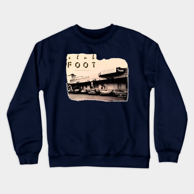 Club Foot, Austin Crewneck Sweatshirt by YesterCool